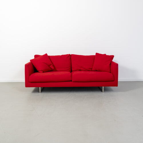 Montis Axel Bank 3-zits/190cm Rood Stof - Sledepoot