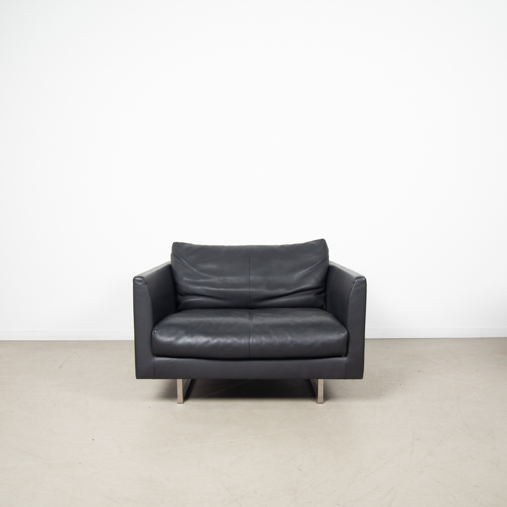 Montis Axel Fauteuil Zwart Leer