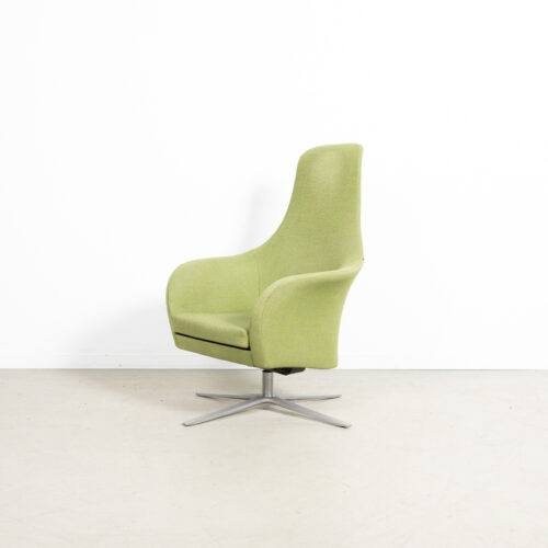 Montis Marvin Fauteuil Groen Stof