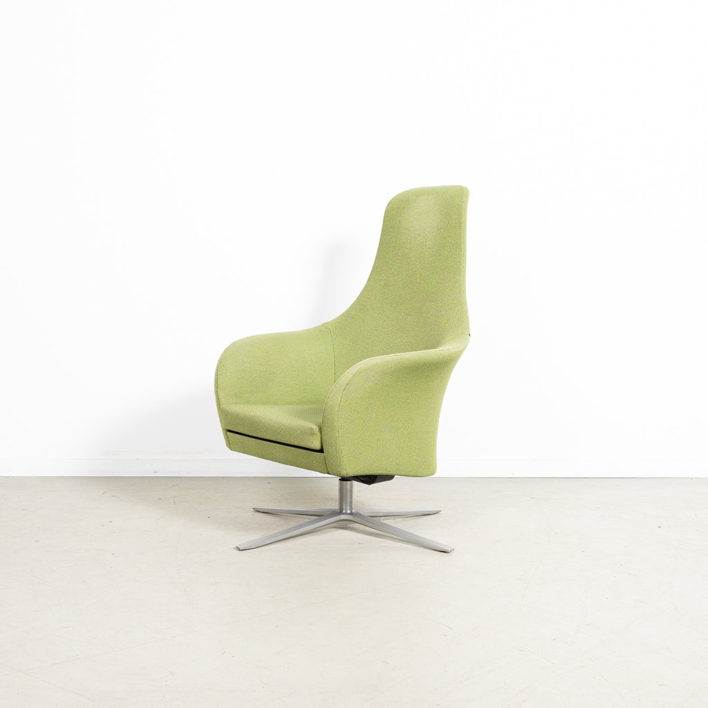 Montis Marvin Fauteuil Groen Stof