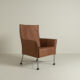 Montis Charly Fauteuil Rancho Cognac Leer - Zwart (Op Doppen)