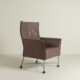 Montis Charly Fauteuil Lever Grijs Leer - Aluminium (Op Doppen)