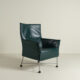 Montis Charly Fauteuil Groen Stof - Aluminium (Op Doppen)
