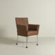 Montis Geraldine Stoel Cognac Leer - Aluminium (Op Doppen)