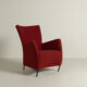 Montis Windy Fauteuil Rood Stof - Zwart